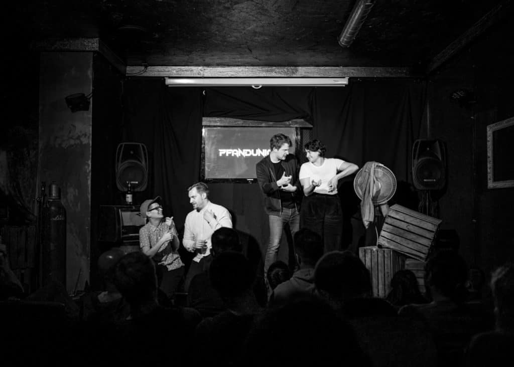 Long-form-improv: Impro-Comedy von Pfand im Mad Monkey Room in Berlin